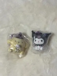 サンリオ キャラクターズ ふわわフロッキーマスコット クロミ ポムポムプリン