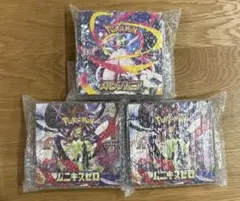 ムニキスゼロ 2box シュリンク付き メガシンフォニア1boxシュリンク付き