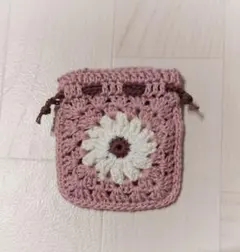 デイジーグラニースクエアの巾着