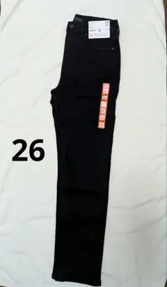 新品 ユニクロ ヒートテックウルトラストレッチ スリムジーンズ 26インチ