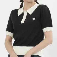 MARY QUANT バイカラー　デイジー　プルオーバー