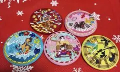 Disney Characters 刺繍缶バッジビスケット2 5種④