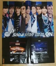 非売品 Snow Man Dome Tour ON 販促ポスター