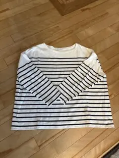 ユナイテッドアローズ　A DAY IN THE LIFE ストライプ長袖Tシャツ