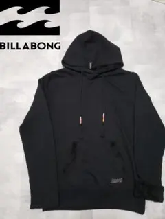 【値下不可】BILLABONG ビラボン パーカー ニット 裏起毛 黒 M