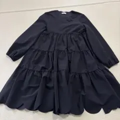 il gufo グレー 長袖 ワンピース 130のサムネイル