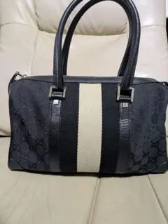 GUCCI　 ミニボストンバッグ ブラック