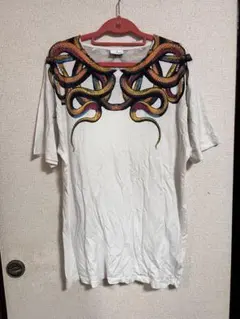 MARCELO BURLON Tシャツ スネーク ホワイト Sのサムネイル