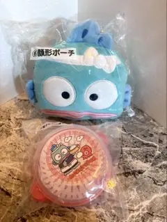ハンギョドン　サンリオ　当りくじ　顔形ポーチ　電子レンジ蒸し器　セット販売