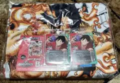 一番くじ ONE PIECE モンキー・D・ルフィ プロモ2枚とB賞