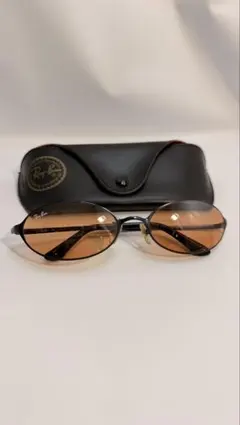 Ray-Ban ブラウンレンズ サングラス ケース付き
