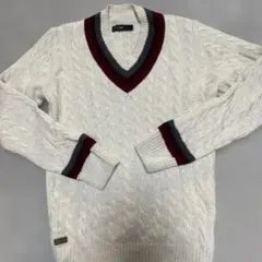 LACOSTE チルデンニットAH 534 C アルパカ100% ファブリカ社製