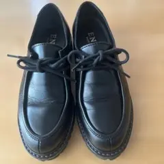 ENESS / エネス / チロリアンシューズ ブラック 36