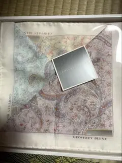 GEORFFREY BEENE ペイズリー柄ハンカチ　3枚セット