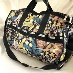 LeSportsac◇レスポ ハワイ柄 ボストンバック 鍵付き - メルカリ