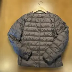 UNIQLO ULTRA LIGHT DOWN M グレー ダウンジャケット