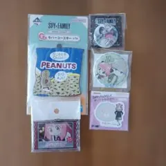 SPY×FAMILY アクリルキーホルダー・バッジ・ふせん・コースターセット