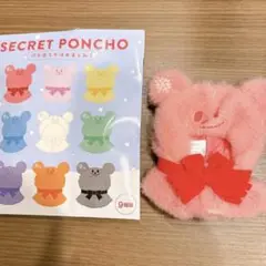 ディズニーストア　シークレットポンチョ　レッド
