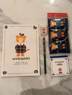 산리오 winkipinki 文房具セット 레트로