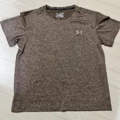 【UNDER ARMOUR】　Tシャツ　ブラウン　Sサイズ