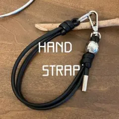 再販　ハンドメイド ハンドストラップ　国産PUレザー