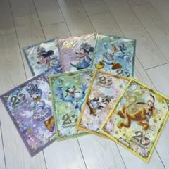 ディズニーシー20周年 クリアファイル7枚セット