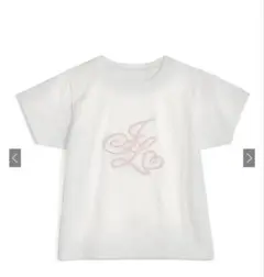 刺繍ロゴTシャツ[sm160］