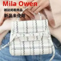 Mila Owen 雑誌掲載アイテム　チェック柄ミニショルダーバッグのサムネイル