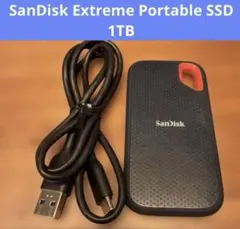 外付SSD SanDisk Extreme Portable SSD 1TBのサムネイル