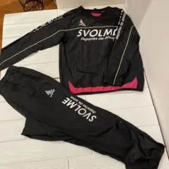 SVOLME ピステ上下セットアップ ブラック150のサムネイル
