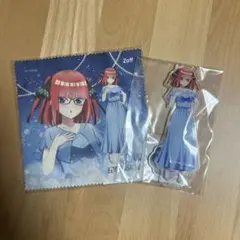五等分の花嫁 Zoff 三玖 アクリルスタンド メガネ拭き 2点セット 五等分の花嫁 Zoff 三玖 アクリルスタンド メガネ拭き 2点セット