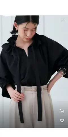 RUIRUE BOUTIQUE リボンブラウス