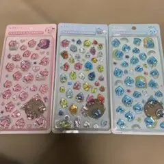 しずくちゃん　BONBON DROP キャラクターシール 3シートセット
