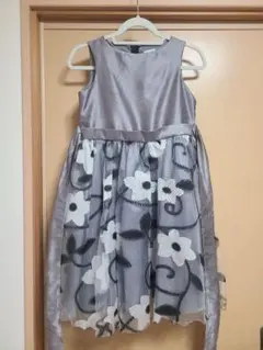 Catherine cottage ドレス 花柄 グレー 160