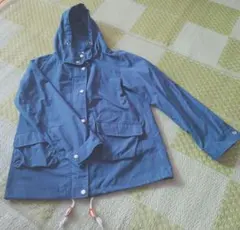 r.p.s フード付きネイビー マウンテンパーカー