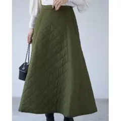&NOSTALGIA キルティングスカート M