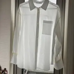 COLLAGE GALLARDAGALANTE 長袖シャツ ホワイトのサムネイル