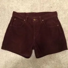 Lee コーデュロイショートパンツ