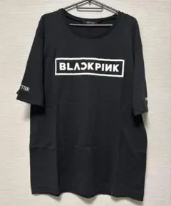 BLACKPINK ロゴ Tシャツ ブラック SHEL'TTER