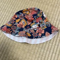 babyGAP花柄帽子 50-52cm（4-5歳用）