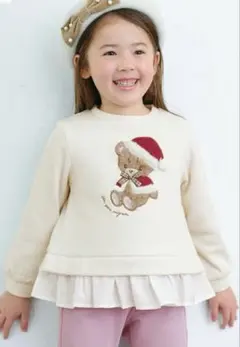 エニィファム トレーナー 130 くま