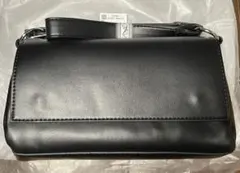 ビアズリー風　ショルダー　ボディーバッグ　ブラック