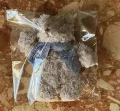 新品★ジェラートピケ gelato pique クマ キーホルダー★ブルー