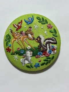 ディズニー　刺繍缶バッジ　第二弾　バンビ　④