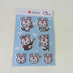 日本赤十字社 献血キャラクター けんけつちゃん ステッカーのサムネイル