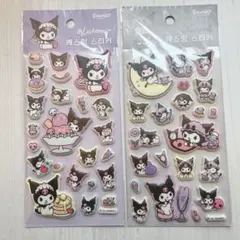 《新品未使用》サンリオ　クロミちゃん　ぷっくりシール　マシュマロシール