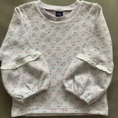 【新品】crescent さくらんぼ柄 トップス 100cm