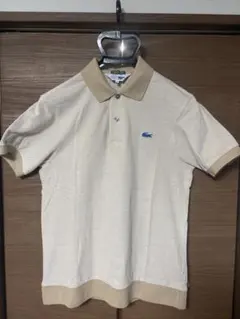 LACOSTE ラコステ ポロシャツ ベージュ - メルカリ