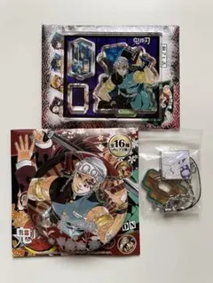 鬼滅の刃 ジャンプショップ ステンドチャーム アクリルフィギュア 缶バッジ 天元