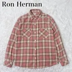 Ron Herman ロンハーマン ヘビーネル チェック ネルシャツ フェードのサムネイル